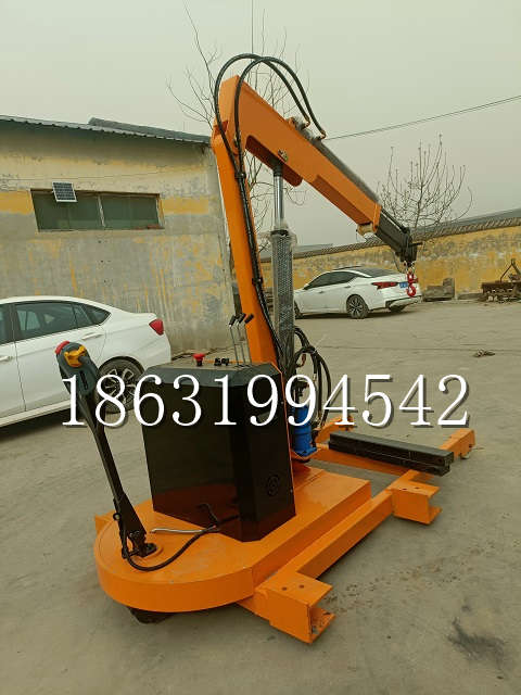 湘潭市自卸车厢随车吊 自制轮式四不像起重机 四驱平板吊 5吨 贵盛
